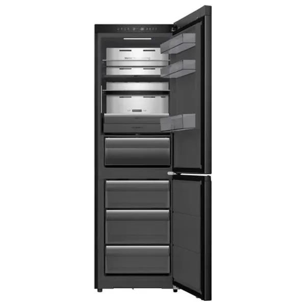  ثلاجة هايسنس RB5K430GSFE سعة 370 لتر  - اسود 