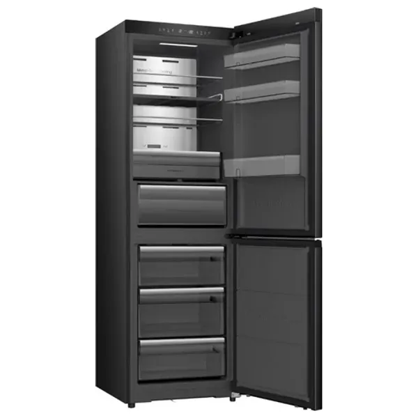  ثلاجة هايسنس RB5K430GSFE سعة 370 لتر  - اسود 