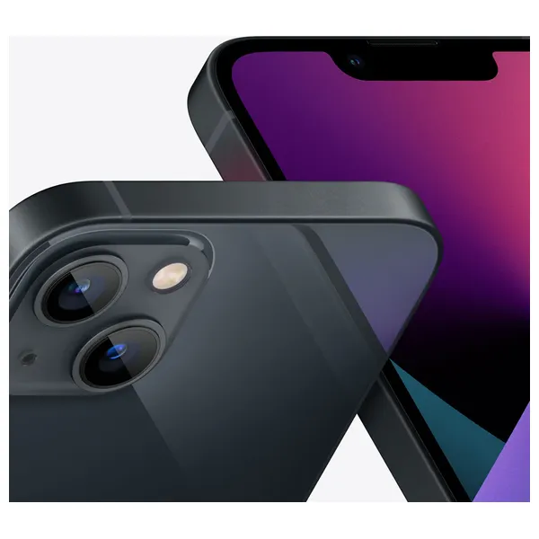  Apple iPhone 13 - Nano SIM + eSIM - 6.1-inch Super Retina XDR Display - A15 Bionic Processor - 3227 mAh Battery, 20W Fast Charging - China 