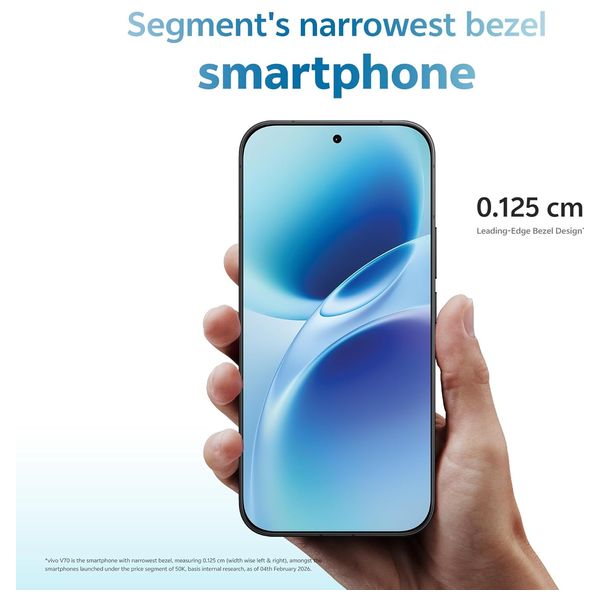 فيفو V70 - دبل سيم - شاشة 6.59 بوصة AMOLED - معالج سناب دراجون 7 الجيل الرابع - بطارية 6500 مللي أمبير بالساعة، شحن 90 واط مع تقنية AI + هدايا مجانية