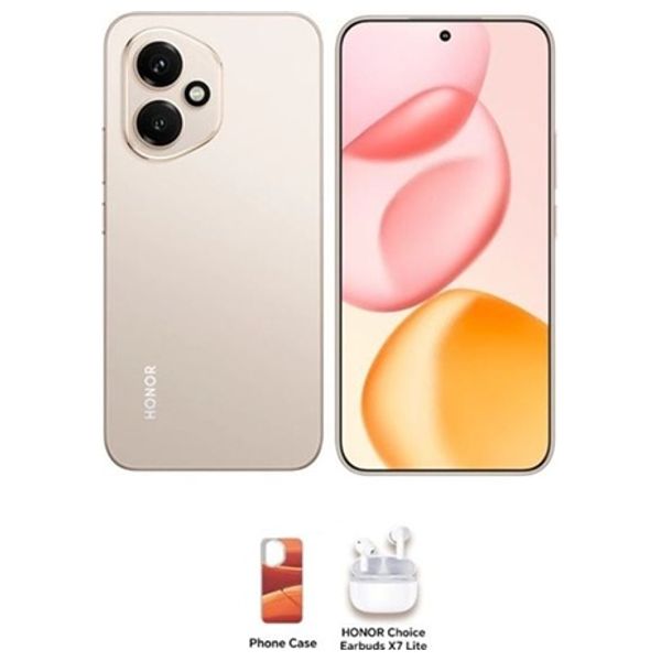 هونر 400 5G - دبل سيم - 512/12 كيكابايت - 6.55 انج - اموليد 120 هيرتز - Snapdragon 7 الجيل الثالث (4 نانومتر) - حجم بطارية 6000 ميلي امبير + حافظة + سماعة هونر اكس 7 لايت
