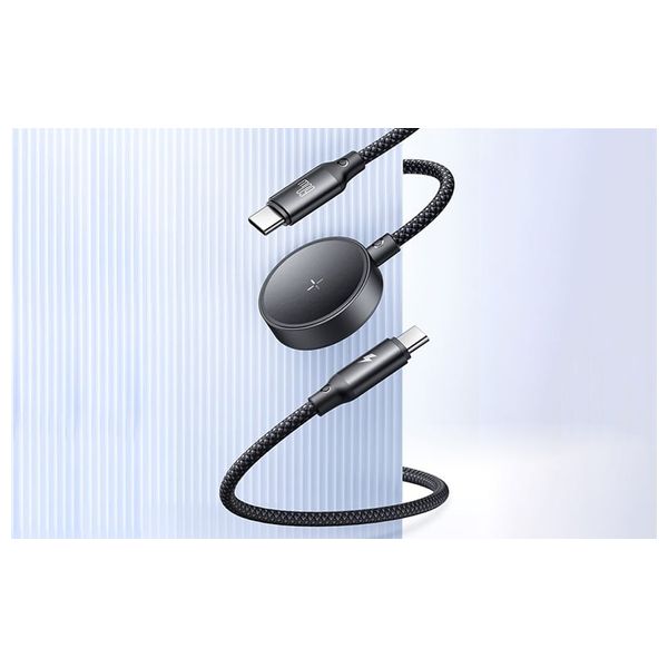  Mcdodo CA-4210  - USB-C To USB-C + Wireless Charger - 60W - 1.2m -  Black 