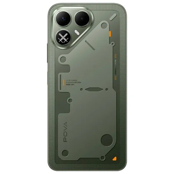  Tecno Pova 8 Pro - Dual SIM - 6.78-inch AMOLED - MediaTek Dimensity 7400 Ultimate - 6500mAh , 45W + Free Gifts 
