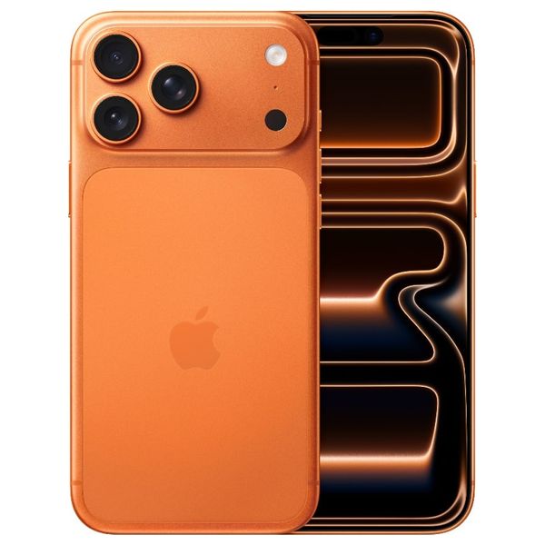 Apple iPhone 17 Pro Max - Nano-SIM + e-SIM - 6.9-inch - A19 Pro Chip - 4823 mAh Battery, 40W Fast Charging - International (ZA) Version
