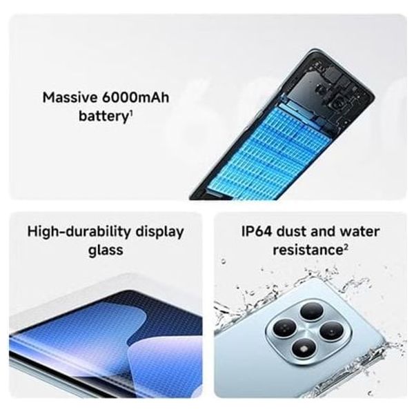  Xiaomi Redmi Note 15 - Dual SIM - 6.77 inch AMOLED, 120 Hz - MediaTek Helio G100-Ultra - 6000 mAh, 33W 