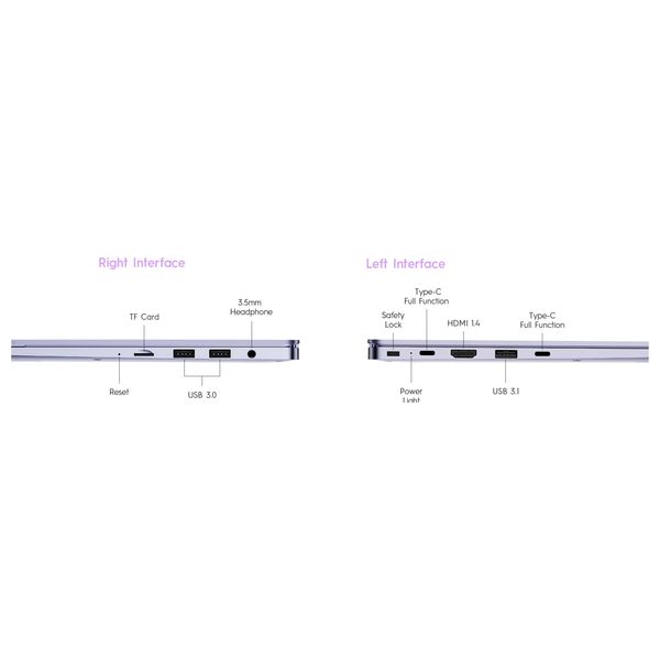  Tecno Laptop 14-Inch - MEGABOOK T1 2023 - Core i5-12450H - 512GB SSD - RAM 16GB - Intel UHD - Windows 11 