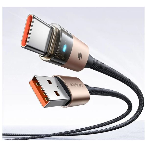 Mcdodo CA-6891 -  USB-A to USB-C Cable - 1.2m - Black