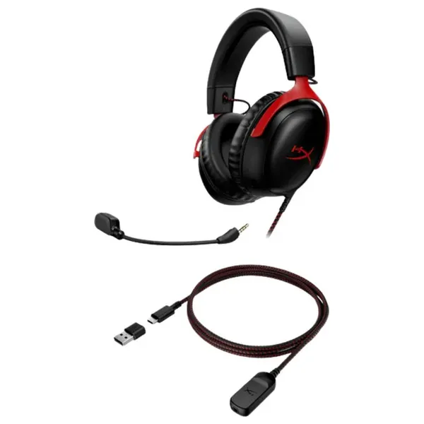  HyperX Cloud III Wired Gaming Headset - Black 