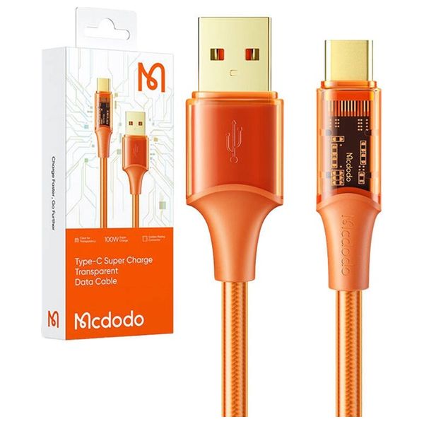 Mcdodo CA-2093 - Cable USB-A To USB-C - 1.8 m - Orange