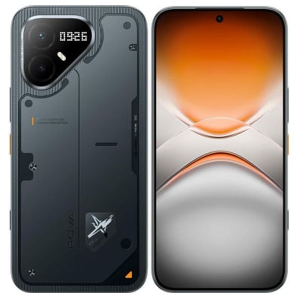  Tecno Pova 8 Pro - Dual SIM - 6.78-inch AMOLED - MediaTek Dimensity 7400 Ultimate - 6500mAh , 45W + Free Gifts 
