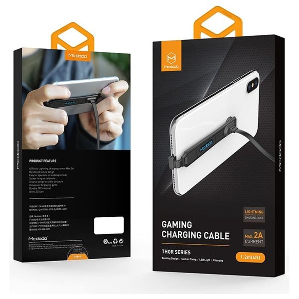 Mcdodo CA-4890 - Cable USB-C To Lightning - 1.2 m - Black