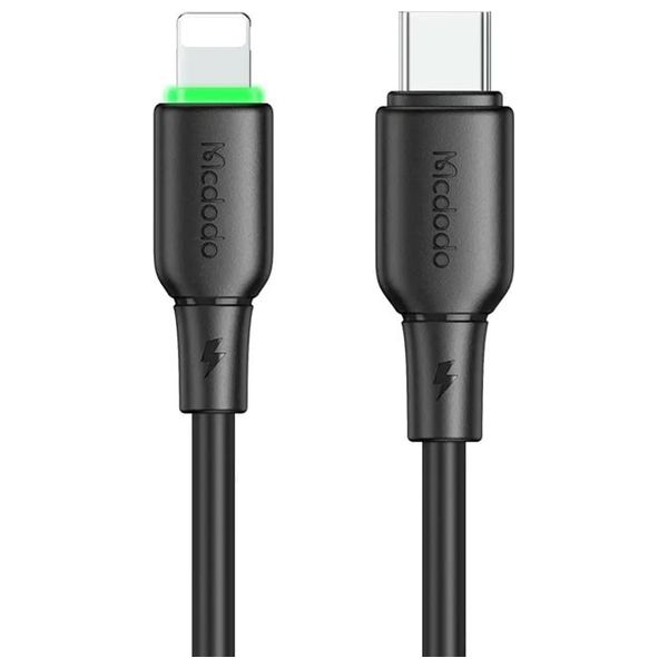  Mcdodo CA-4761– Type-C to Lightning Data Cable – Black - 1.2m 