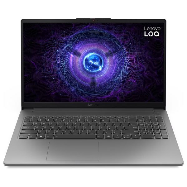لابتوب لينوفو 16-انج - LOQ-15IAX9E - Core i7-12650HX - RTX 4050 6GB - دوز - 16كيكابايت/512كيكابايت SSD