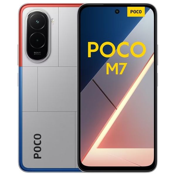 شاومي بوكو ام 7 - 6.9 انج FHD+ 144 هيرتز 700 شمعة - سنابدراجون 685 4G - بحجم بطارية 7000 ميلي امبير, بسرعة شحن 33 واط