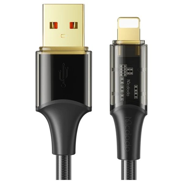 كيبل يو إس بي اي الى لايتنينج ماكدودو - CA-2080 - بطول 1.2 متر - اسود