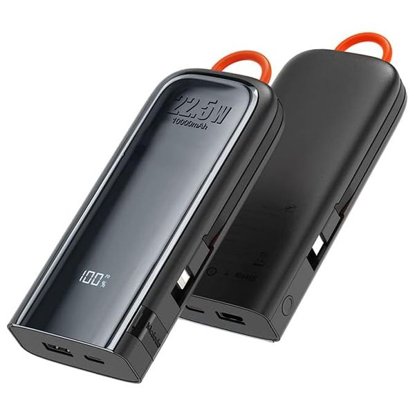 شاحن محمول ماكدودو  MC-1161 - بقوة 22.5 واط - 10000 مللي امبير - اسود