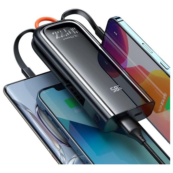 شاحن محمول ماكدودو  MC-1161 - بقوة 22.5 واط - 10000 مللي امبير - اسود