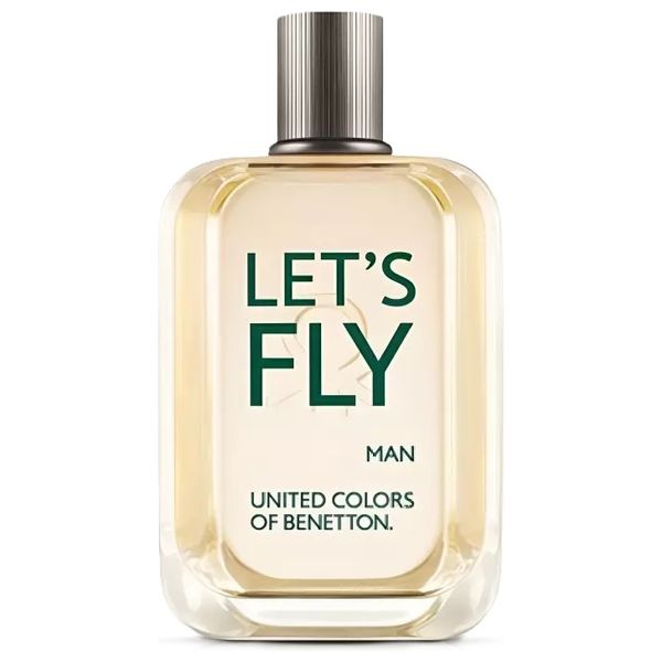 Lets Fly by United Colors of Benetton for Men - Eau de Toilette, 100ml