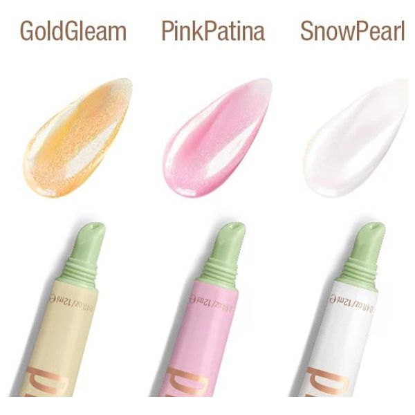 بيكسي ليب تون تريو - مجموعة مرطب شفاه لامع - يعزز لون شفاهك - 12 مل, جولد غليم، بينك باتينا، سنو بيرل
