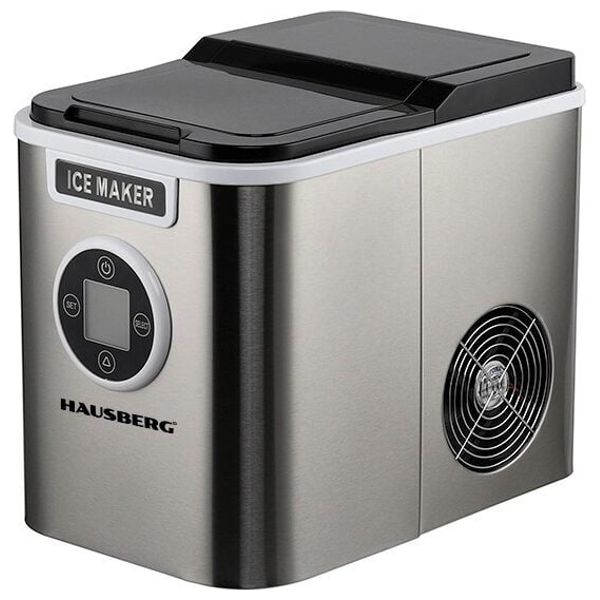  HAUSBERG HB-6020 - Ice Maker - Silver 