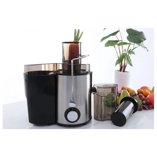 HAUSBERG HB-7645 - Juicer - 600W - Silver