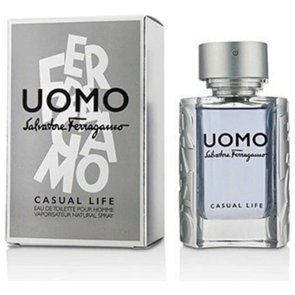  اومو كاجوال لايف من سالفاتور فيراغامو للرجال - أو دي تواليت، 50 مل 
