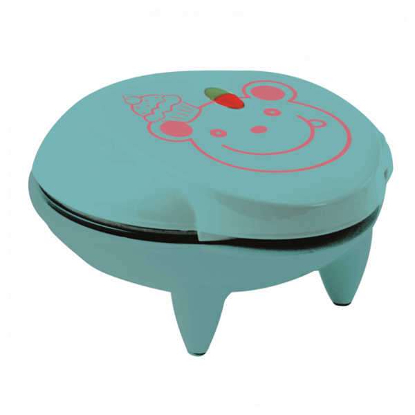 HAUSBERG HB-3561BL - Waffle Maker - Icy Blue