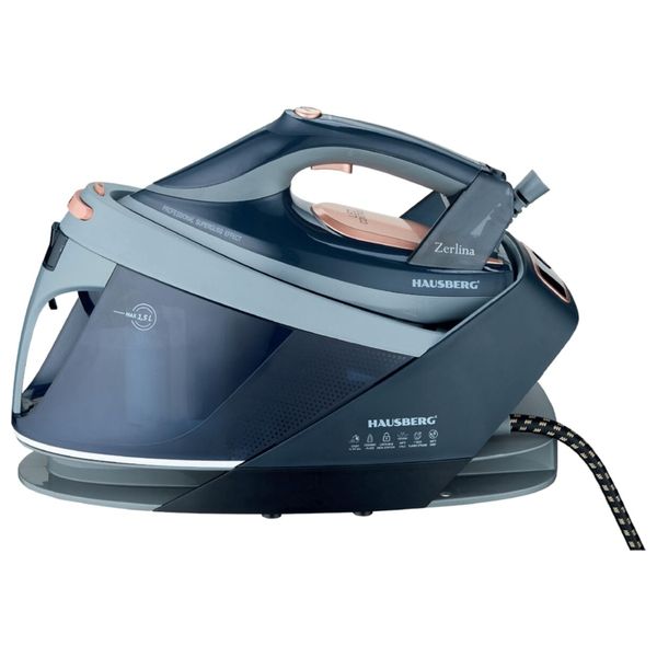  HAUSBERG HB-7925 - Steam Iron - Black 