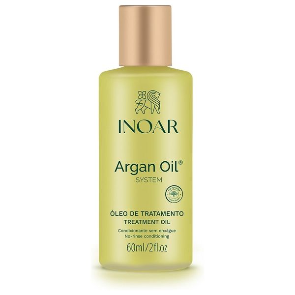  INOAR Argan Oil Hair Treatment - Moisturizing & Anti-Frizz - 60 ml 