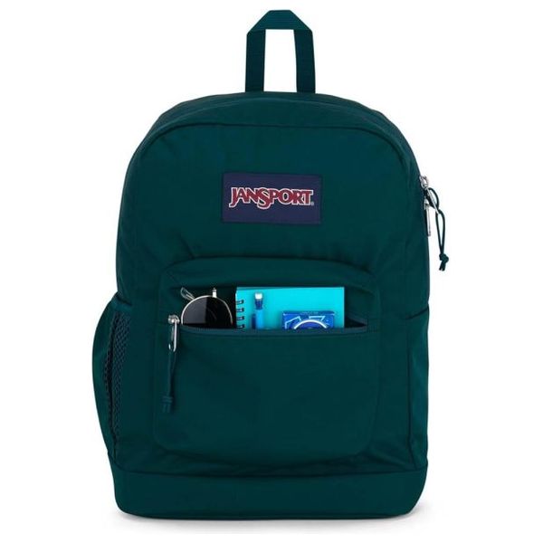  Jansport Cross Town Plus Backpack - Olive Green 