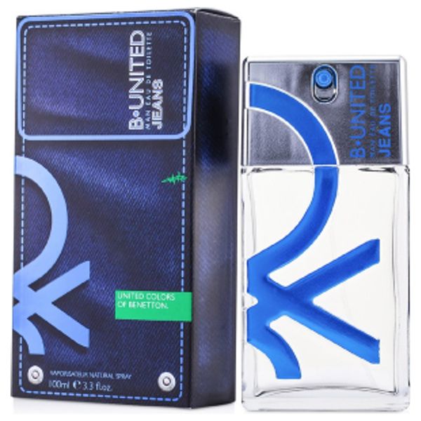 B.United Jeans by United Colors of Benetton for Men - Eau de Toilette, 100ml