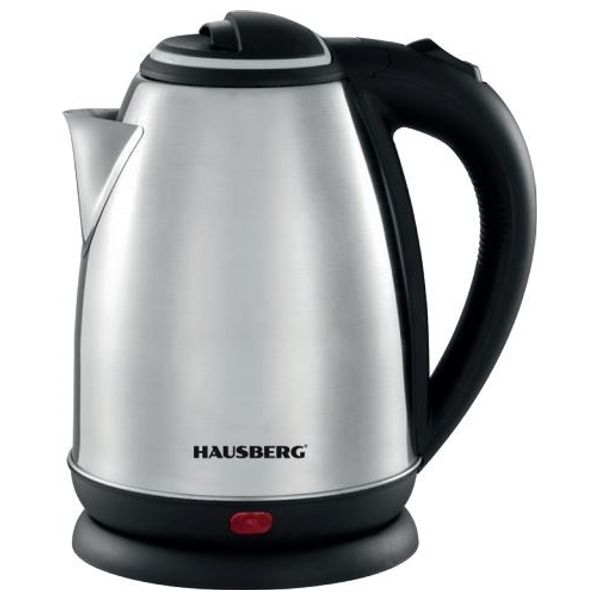 غلاية هاوسبيرغ - 1.8لتر - 1500واط - HB-3615 - سلفر