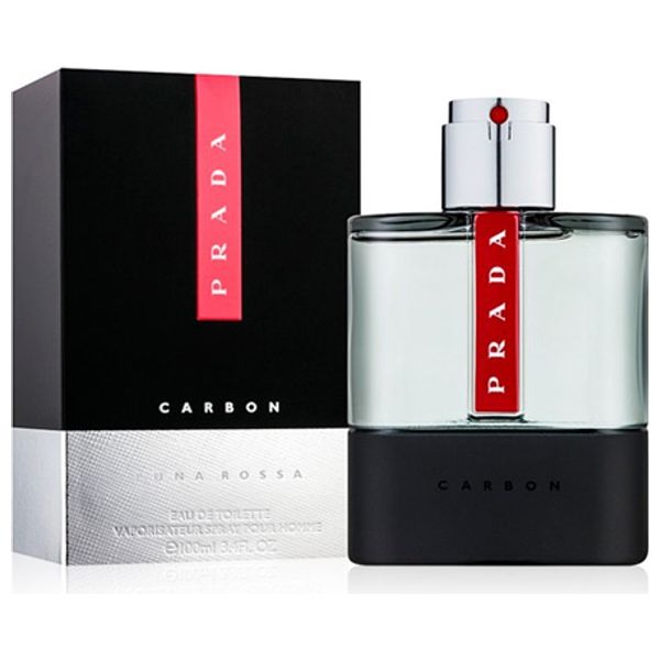 Luna Rossa Carbon by Prada for Men - Eau de Toilette, 100ml
