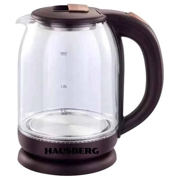  غلاية هاوسبيرغ - 1.8لتر - 1500واط - HB-3616 - بني 