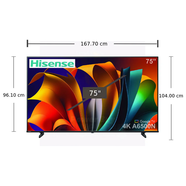 شاشة هايسنس 75-انج فئة 75A6500N - سمارت - 4K - 60 هيرتز