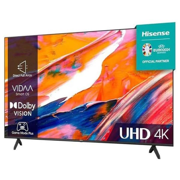 Hisense 43-Inch A62NS Series - Smart TV - 4K UHD - LED - 60Hz - Black