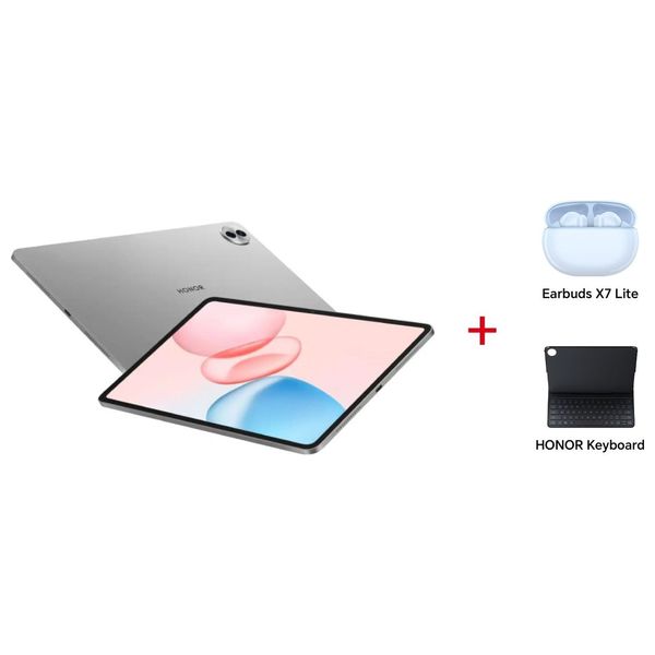  Honor Pad 10 - 256/8GB - TFT LCD - Snapdragon 7 Gen 3 - 10100 mAh - Gray + Honor Keyboard + Honor Earbuds X7 Lite - Pre Order 