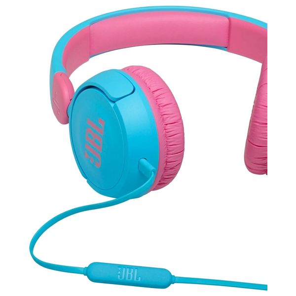 سماعة سلكية حول الاذن جي بي ال - JBL JR310 Kids - ازرق