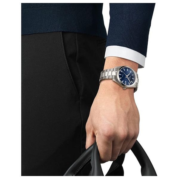 Tissot Watch For Men - Analog Display, Stainless Steel Band - T1274104404100 - Silver