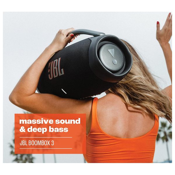 JBL Boombox 3 - Bluetooth Speaker - Black