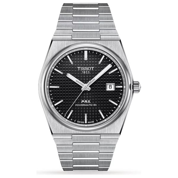 Tissot Watch For Men - Analog Display, Stainless Steel Band - T1374071105100 - Silver