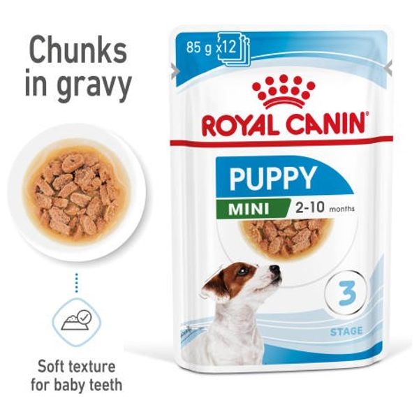  Royal Canin Mini Puppy Dog Food - 85 g 