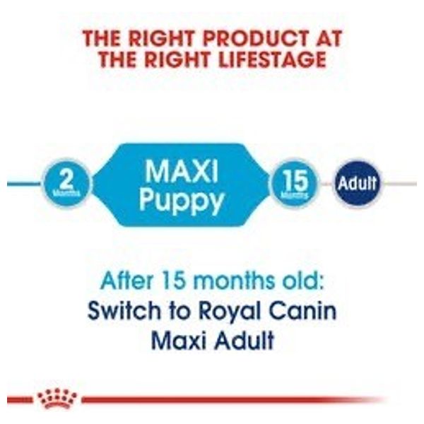  Royal Canin Maxi Puppy Dog Food - 4kg 