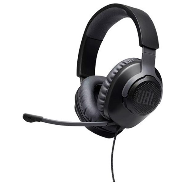 JBL Quantum 100 - Over Ear Wired Headphone - Black