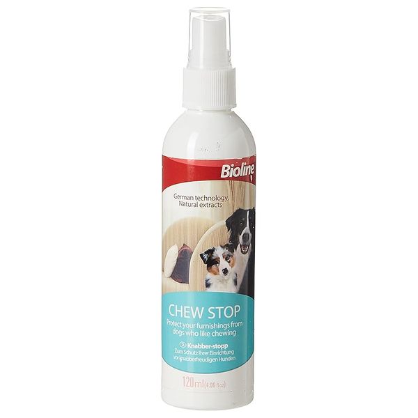  Bioline Chew Stop Dog Spray Natural Extracts - 120 ml 