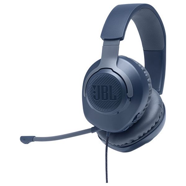  سماعة سلكية حول الاذن جي بي ال - JBL Quantum 100 - ازرق 