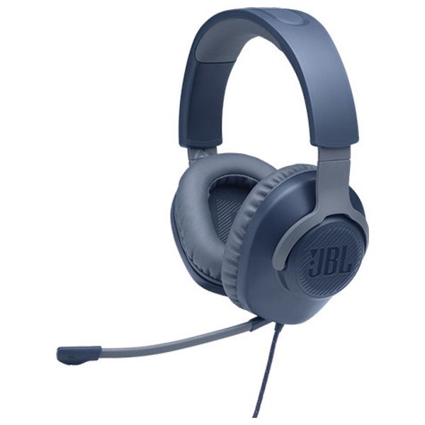  سماعة سلكية حول الاذن جي بي ال - JBL Quantum 100 - ازرق 