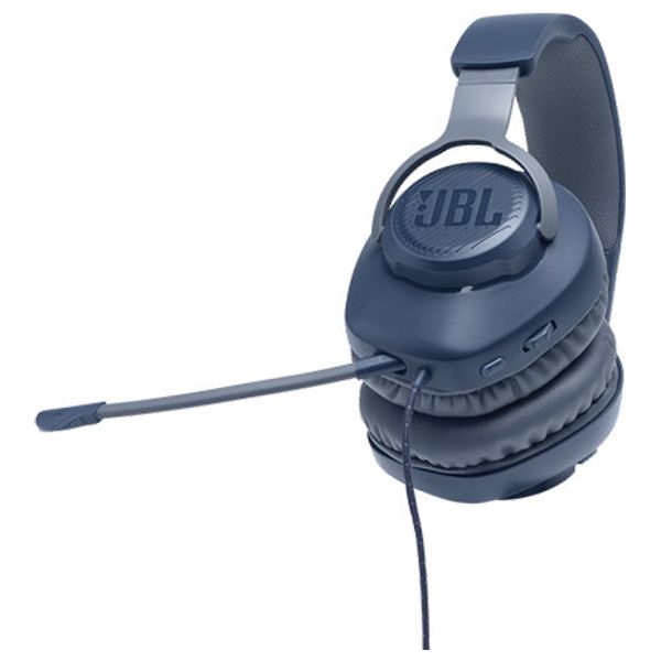  سماعة سلكية حول الاذن جي بي ال - JBL Quantum 100 - ازرق 