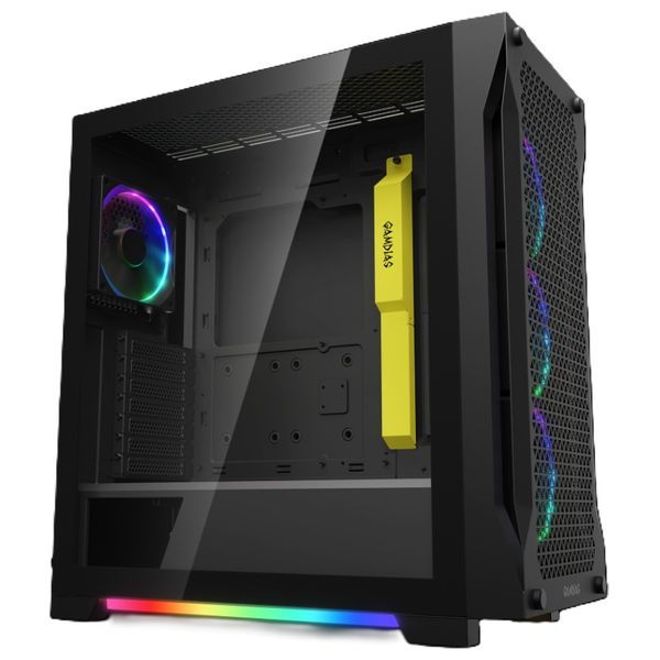 Gamdias Athena P1 4 Fans - Computer Case - Black