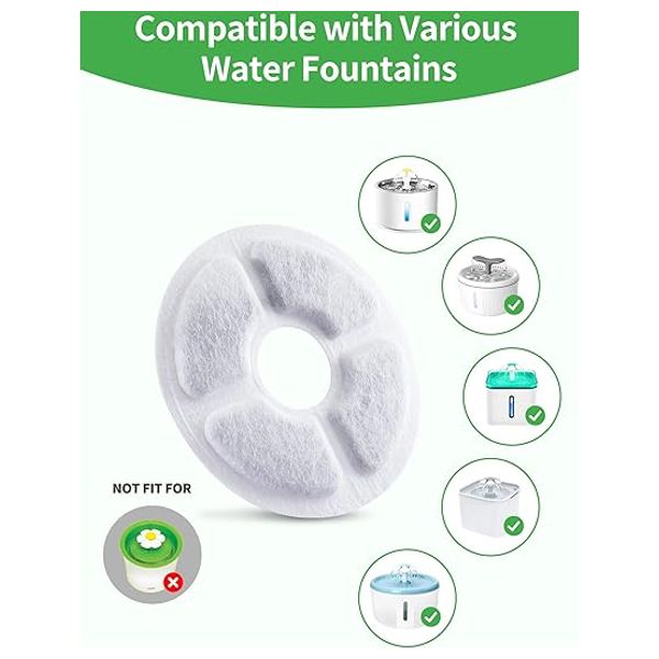 Water Fountain Filter For Pets - 1 Piece